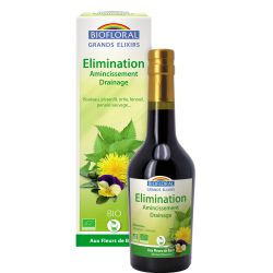 Grand élixir BIO - Élimination, Amincissement, Drainage (Printemps) - 375ml - Biofloral