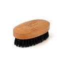 Spazzola per barba fatta a mano, in puro cinghiale e legno di pero, modello grande - Gentleman Barber