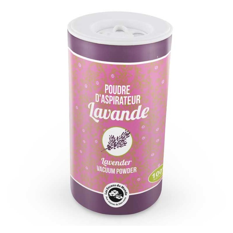 Parfum en poudre pour l'aspirateur 100% naturel, Lavande - Aromandise