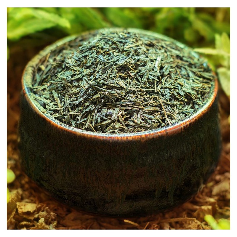 Bio Japanischer Sencha Grüner Tee - 85g - Aromandise