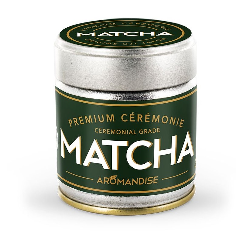 Tè verde biologico da cerimonia Matcha - Premium da Uji (Giappone) - 30g - Aromandise