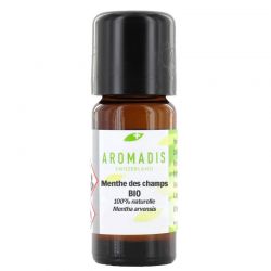 Huile essentielle de Menthe des champs (100% naturelle et BIO) - 10ml - Aromadis