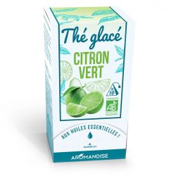 Tè freddo, tè verde e lime - 10 bustine - Aromandise