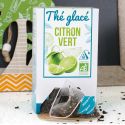 Thé glacé, Thé vert & Citron vert - 10 sachets - Aromandise