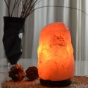 Lampe en cristal de sel de l'Himalaya, 4  à 6 kg - ZEN'Arôme