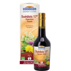 Bio Grand Elixier - Schwedisches Elixier 17°: Transit und Verdauung - 375ml - Biofloral