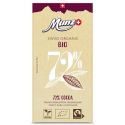 Chocolat Noir amer surfin - 72% Cacao, au lait Suisse, Bio & équitable - 100gr - Munz