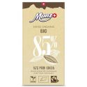 Chocolat noir au café - 85% Pérou Cacao, au lait Suisse, Bio & équitable - 100gr - Munz