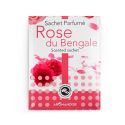 Bustina profumata, 100% naturale,  equo e solidale, Rosa del Bengala - 15g - Les encens du monde