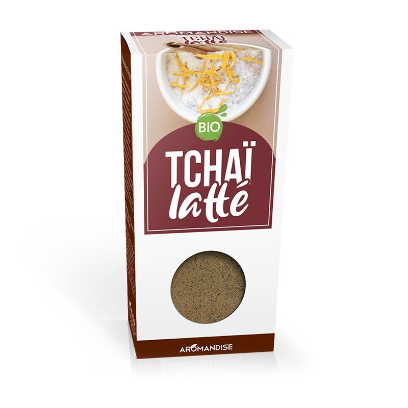 Tchaï Latté BIO (mélange d’épices traditionnelle indienne)- 60g - Aromandise
