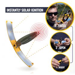 Accendino solare sostenibile ed ecologico, SUNCASE GEAR - 1pz - Solar Brother