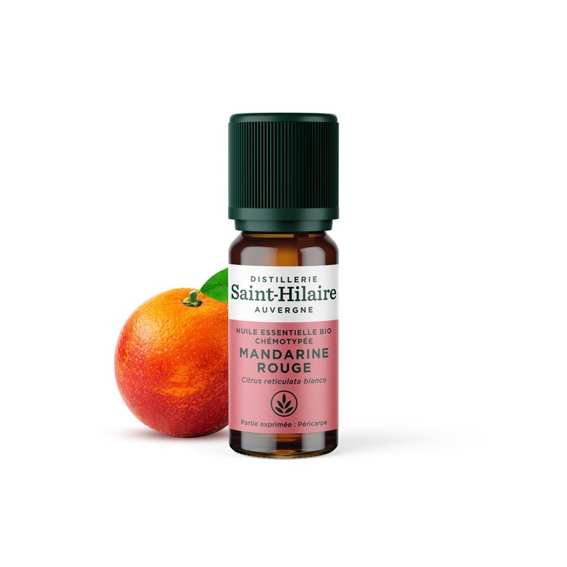 Olio essenziale (Biologico) di mandarino rosso - 10ml - De Saint Hilaire