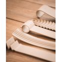 Porte encens en bois et amidon imprimée en 3D - Balance, Pin doré - COPO Design