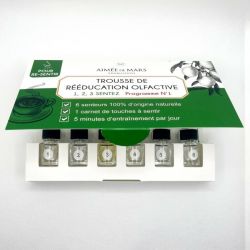 1, 2, 3 SENTEZ : Trousse de rééducation olfactive en cas d'anosmie – Pack 1 & 2 - Aimée de Mars