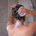 Shampoo solido per cuoio capelluto sensibile con oli essenziali - Peonia - 70g - Lamazuna
