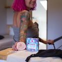 Shampoing solide pour cheveux colorés (sans huiles essentielles) - Huile de cerise - 70g - Lamazuna