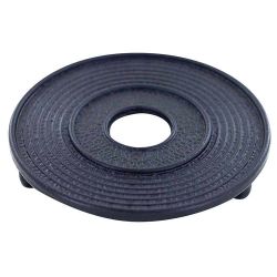 Sous-théière japonaise en fonte, Noir - 14cm - Aromandise