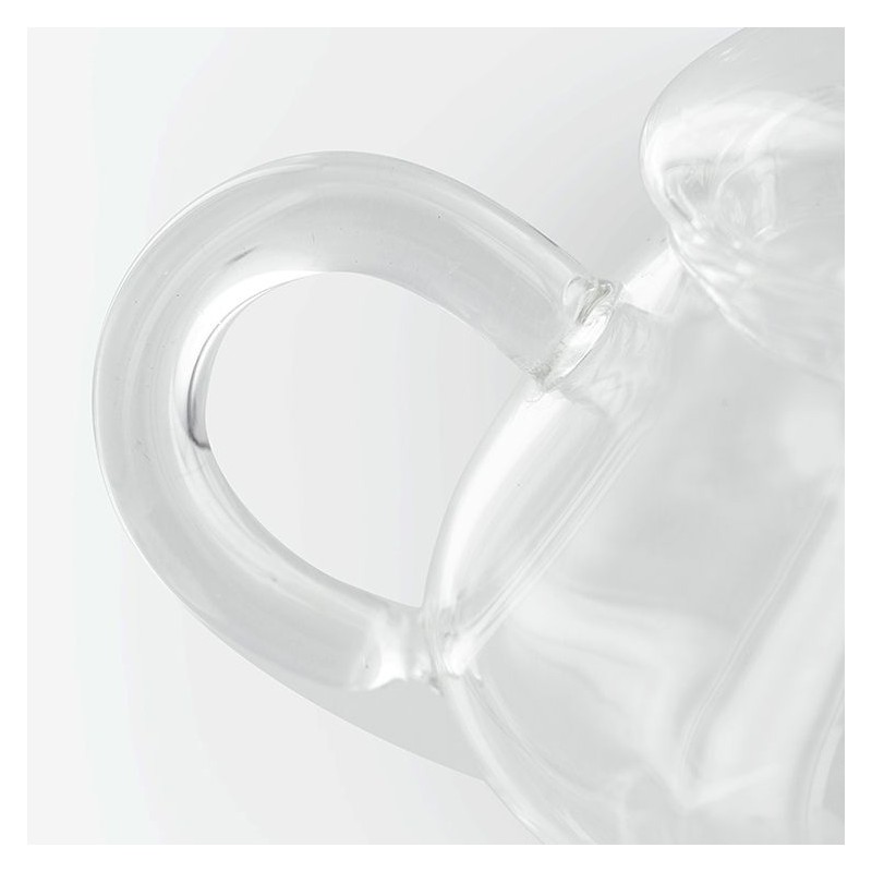 Teekanne MINI aus Borosilikatglas mit integriertem Edelstahlfilter - 0,32 L - Aromandise
