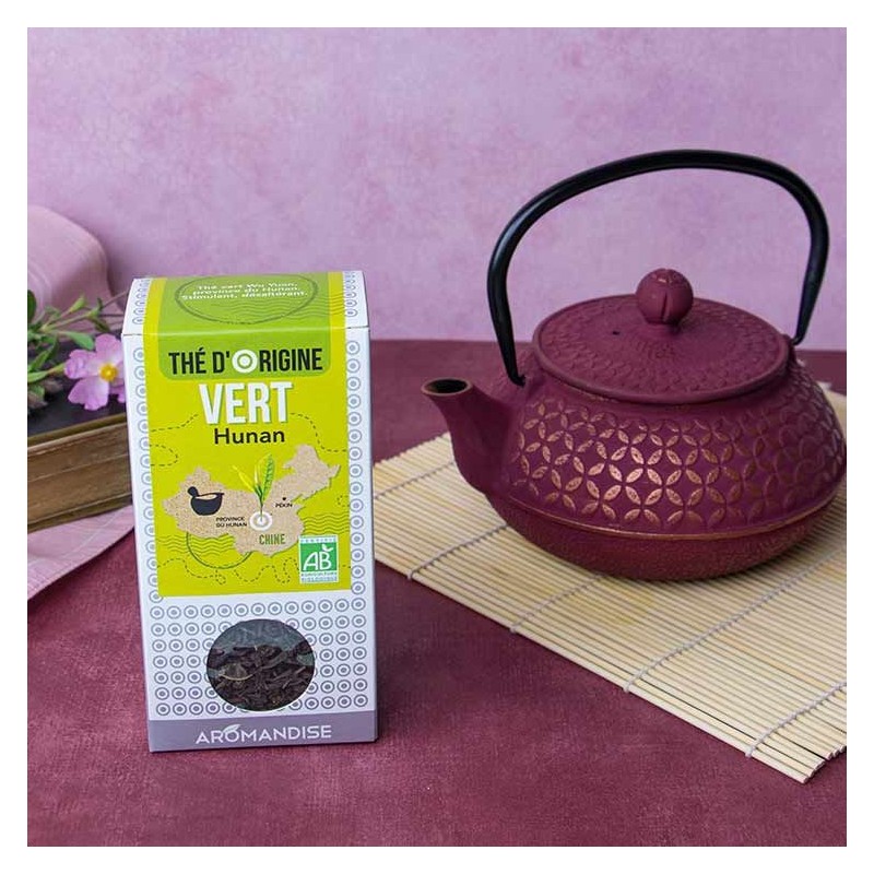 Tè di origine - Tè verde Wuyuan biologico dalla Cina - 40g - Aromandise