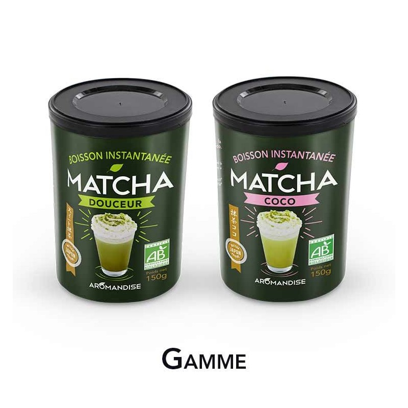 Instantgetränk, Matcha " Süße" BIO - 100g - Aromandise