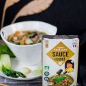 Quadratische Sauce BIO, Curry Vert Thai - 90g, 5 Portionen - Aromandise