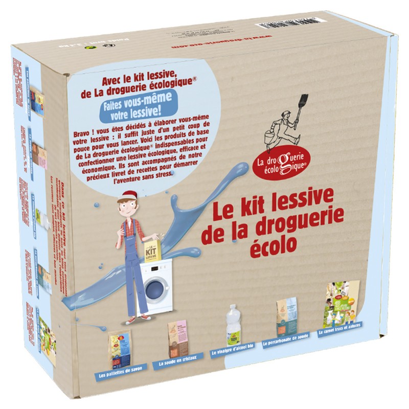 Kit detergente ecologico - La Droguerie Ecologique