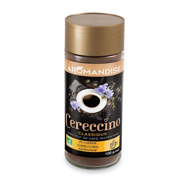 Substitut de café BIO, Cereccino Classique - 100g - Aromandise
