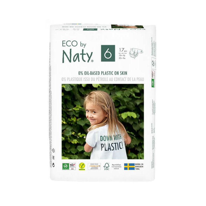 Eco Pannolini – Taglia 5 Junior,  11-25 kg - 40 pezzi - Naty