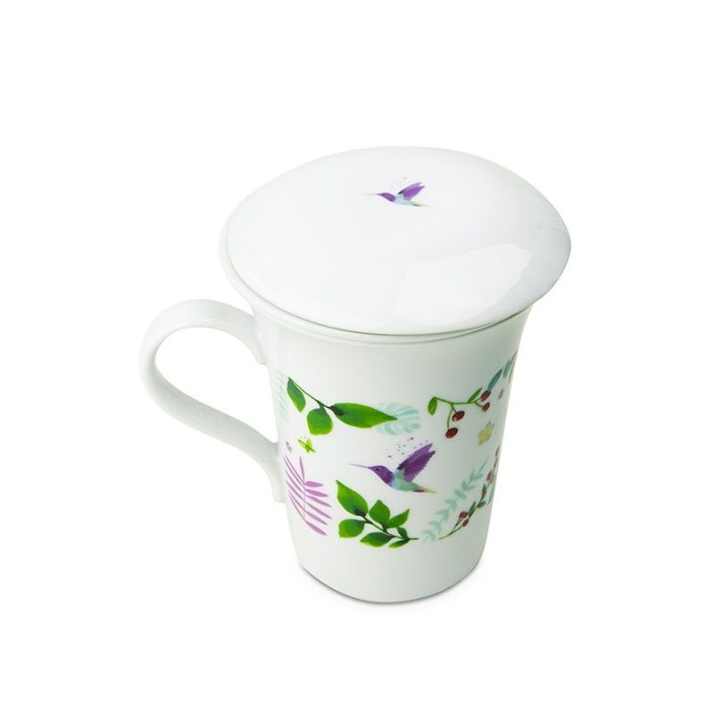 Teekanne aus Porzellan mit integriertem Filter "Eden" - 0,25dl - Aromandise