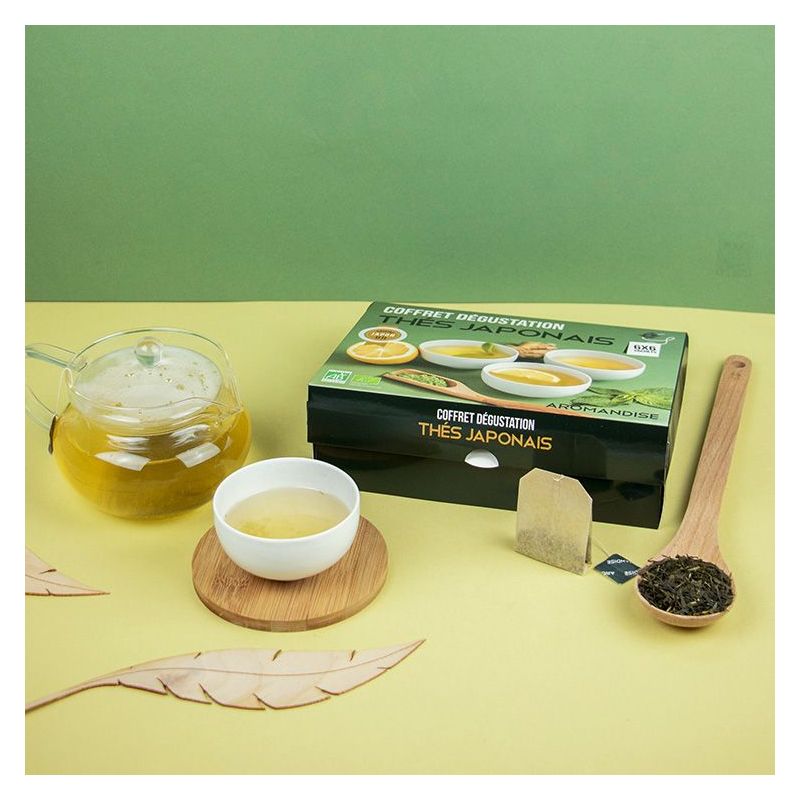 Probierset für japanische Tees in Beuteln - 6x 6Beutel - Aromandise
