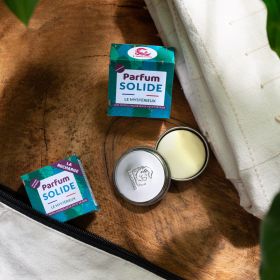 Parfum Solide BIO et rechargeable - Le Mystérieux - 20ml (Complet) - Lamazuna