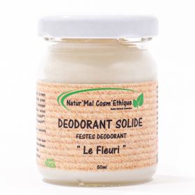 Déodorant crème Suisse & BIO, Le Fleuri - 50ml - Natur'Mel Cosm'Ethique