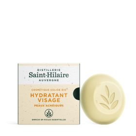 Feste Feuchtigkeitspflege BIO für das Gesicht, 100% natürlich - Akneanfällige Haut - 30g - Saint-Hilaire