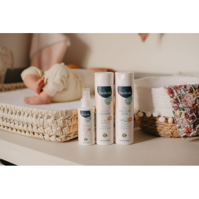 Plus qu'un Liniment, BIO, Liniment Bio 4 en 1 pour le visage et pour le corps - 50ml ou 400ml - NéoBulle