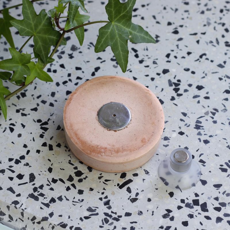 Porte-savon magnétique en inox, avec ventouse - 1 pce - Lamazuna