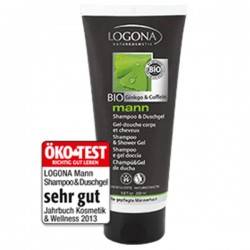 Shampooing & Gel Douche pour Homme - 200ml - Logona