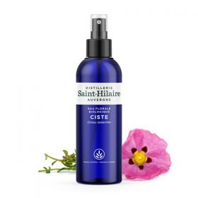 Hydrolat Aromatique BIO (Eau Florale) de Ciste - 200ml - De Saint Hilaire