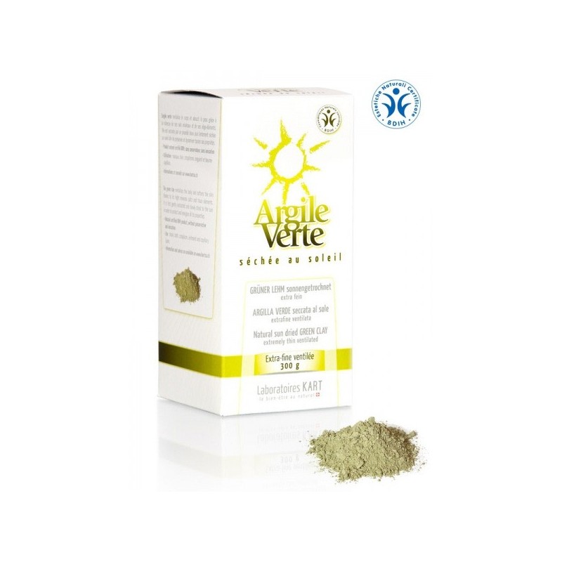 Argile Verte Ultra-ventilée - en sachet de 300g - Laboratoires KART
