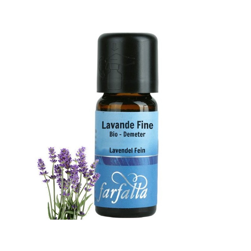 Huile essentielle (Ethérée) - Lavande Fine - 100% naturelle et pure -  10 ml - Farfalla