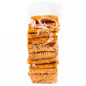 Kleine Flûtes mit Piment d'Espelette, handwerklich hergestellt in der Schweiz - 130g - Les Délices de Tantine