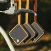 Ökologisch gestalteter Taschenlautsprecher MI Square Bluetooth aus Kirschholz - Gingko Design