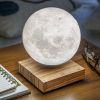 Lampada a luna a sospensione con base in noce - Gingko Design