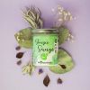 Bougie d'ambiance "Sauge" 100% naturelle & Bio à la cire de soja, 30h - 150g - Aromandise