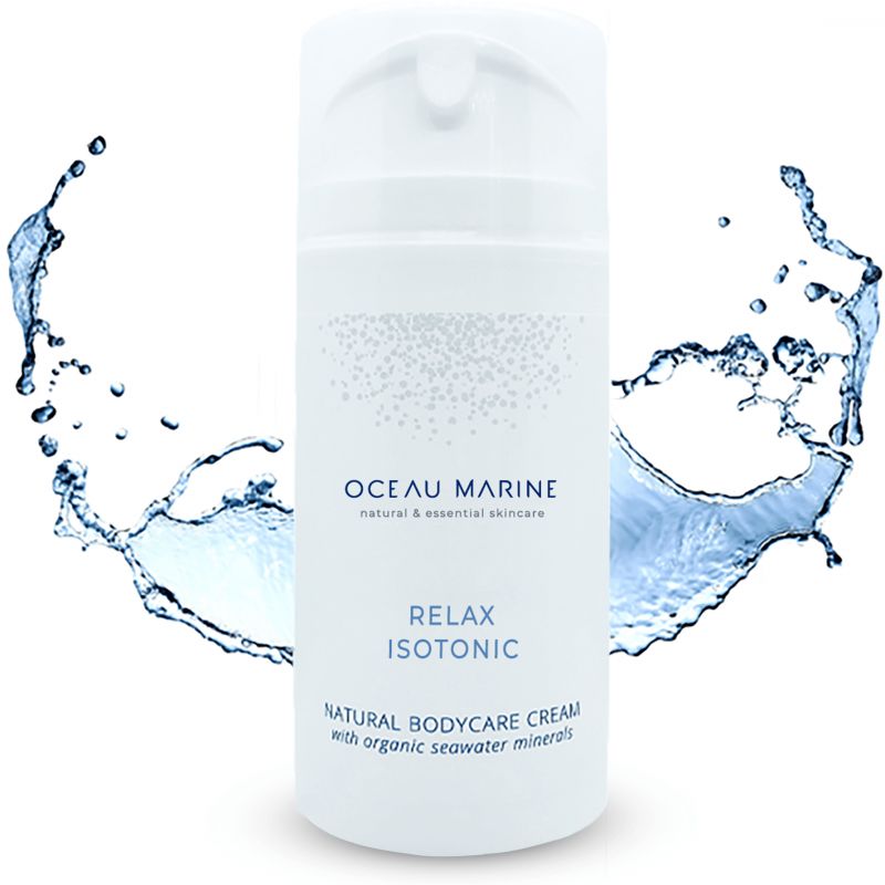 Relax Isotonic, Remineralisierende Creme mit Meerwasser für Hautkomfort - 100ml - Oceau Marine
