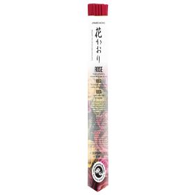 Rouleaux d'encens japonais court, Rose - 35x 30 min. - Les encens du monde
