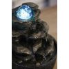Fontaine à eau - Nature "Little Rock" (avec boule & éclairage LED) - Zen'Light