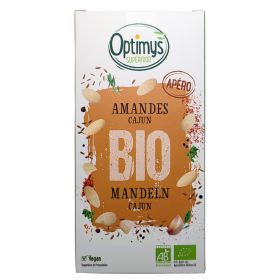 Amande Cajun BIO pour l'apéro - 90g - Optymis