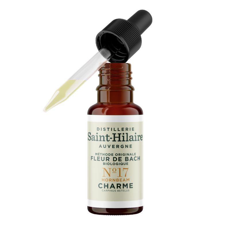 Fiori di Bach BIO "Metodo originale", N° 17, Carpino, Hornbeam (Carpinus betulus) - 20ml - Saint-Hilaire