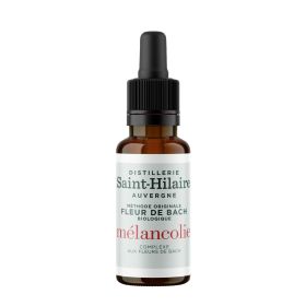 Elisir/Complesso di Fiori di Bach BIO, Malinconia - Pronto all'uso "Metodo originale" - 20ml - Saint-Hilaire