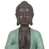 Statuetta - "Bodhi Vert", un Buddha in posizione di meditazione - Altezza 20 cm - Zen'Light